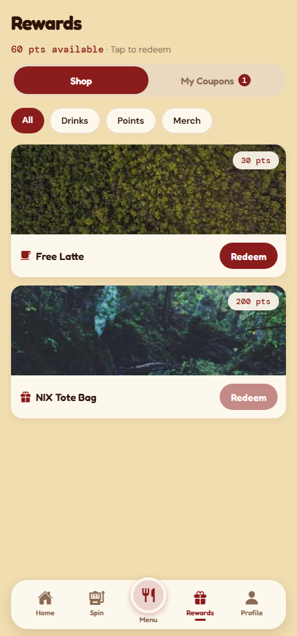 Reward Shop