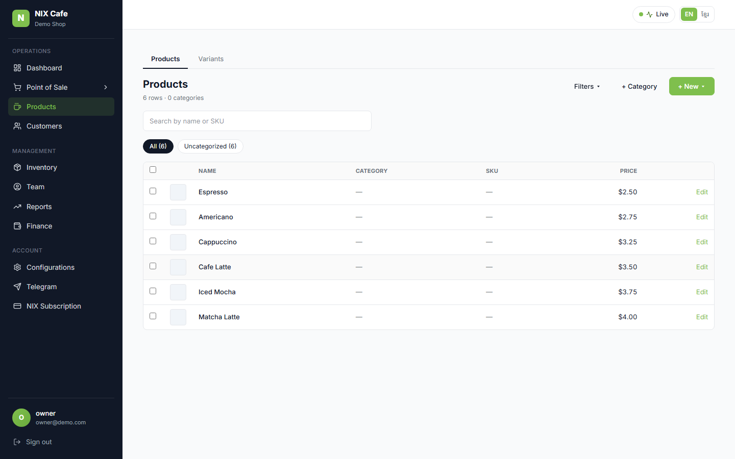 Products