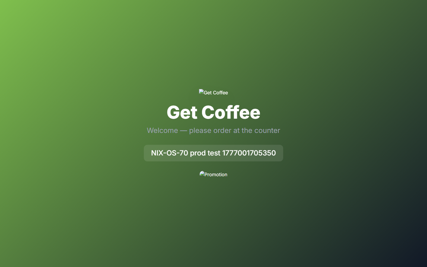Customer Display idle screen with branding